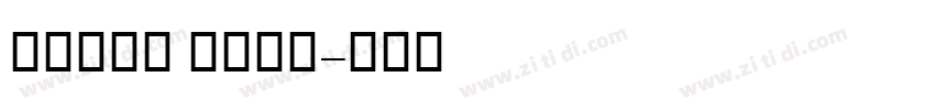 IRZar Bold字体转换
